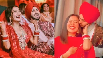 Neha Kakkar And Rohanpreet Singh Celebrate Their First 'Karwa Chauth', Share Romantic Video