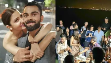 Anushka Sharma Flaunts Her Baby Bump In A Frilled Dress For Hubby, Virat Kohli's Birthday [Video]