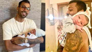 Hardik Pandya Is Missing His Playtime With His Baby Boy, Agastya, Shares A Glimpse Of It