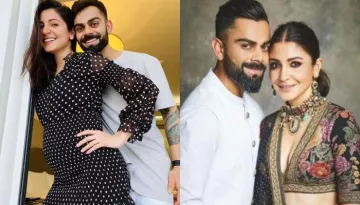 Anushka Sharma Flaunts Baby Bump In Black As She Kisses Hubby, Virat Kohli Post His Birthday Bash
