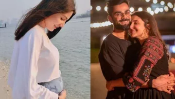 Anushka Sharma Wears Hubby, Virat Kohli's Team Colour To Cheer For Him, Radiates Pregnancy Glow