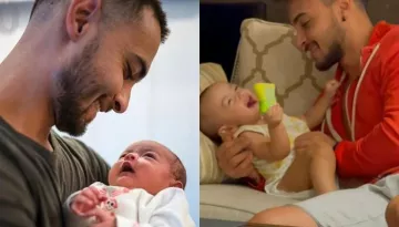 Aayush Sharma Gives Glimpse Of Daughter, Ayat Sharma's Love-Hate Relationship With His Beard [VIDEO]