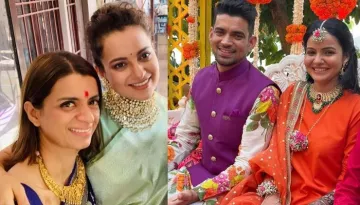 Kangana Ranaut Dances Her Heart Out With Sister, Rangoli On Their Brother's Mehendi Ceremony
