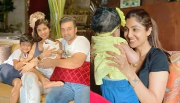 Shilpa Shetty Shares A Video Of Her Baby Girl, Samisha Celebrating Her First Bhai Dooj With  Viaan