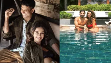 Farhan Akhtar And Shibani Dandekar's Sunset Moment In A Pool At Maldives Is Every Couple's Dream