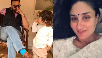 Taimur Ali Khan Piggybacks On Abba, Saif Ali Khan In Dharamshala, Kareena Kapoor Khan Gives Glimpses