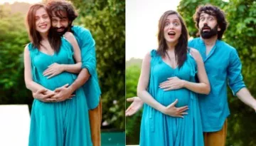 'Ishqbaaaz' Fame, Nakuul Mehta's Wife, Jankee Flaunts Her Baby Bump In A Yellow 'Angrakha Suit'