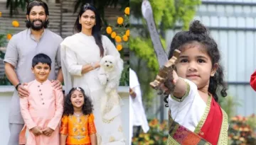 Allu Arjun And His Wife Sneha Reddy Share Cutest Wishes For Their Daughter, Arha On Her 4th Birthday