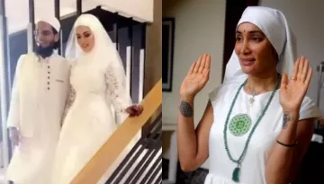 Netizens Troll Sana Khan For Marrying A Maulana After Quitting Bollywood, Compare Her To Sofia Hayat