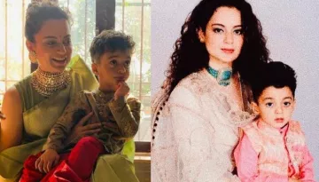 Kangana Ranaut Recalls How Her Nephew, Prithvi Had Made Her Teary-Eyed Before She Left For The Shoot