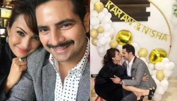 Karan Mehra And Nisha Rawal Celebrate 8th Wedding Anniversary, Share Photoshoot Pictures With Kavish
