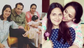 Hema Malini Reveals Fourth-Time-'Nanu', Dharmendra's Reaction On Having Twin Granddaughters
