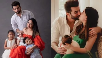 Mahhi Vij Shares An Adorable Picture Of Her Kids, Tara, Khushi, Rajveer And Pens A Cute Note