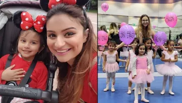 Dimpy Ganguly Proudly Gives Glimpses Of Her Little 'Ballerina' Reanna Roy Performing Ballet Of Swans