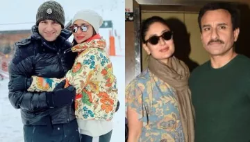 Saif Ali Khan And Kareena Kapoor Khan Enjoy A Movie Date, The Duo Looked Adorable Together