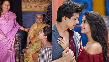 Shivangi Joshi's Nani Showers Blessings On Her Beau Mohsin Khan On 'Yeh Rishta Kya Kehlata Hai' Sets