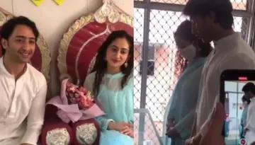 Shaheer Sheikh And Ruchikaa Kapoor's Unseen Candid Pictures And Videos From Their Registered Wedding