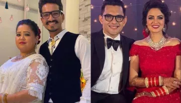 Bharti Singh And Haarsh Limbachiyaa Get Trolled As They Attend Aditya-Shweta's Reception Post-Bail