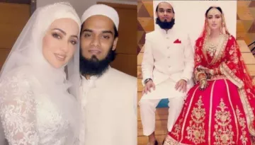 Sana Khan Goes On Honeymoon With Hubby, Mufti Anas Sayied, Enjoys Snow In Gulmarg, Kashmir [Videos]