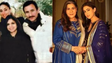 Saif Ali Khan's Sister Saba Shares Collage Of Ex-Sister-In-Law, Amrita Singh And Niece Sara Ali Khan