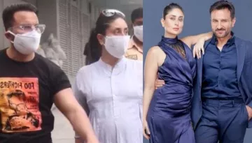 Saif Ali Khan Turned Protective For His Pregnant Wife, Kareena Kapoor Khan Outside A Clinic [Video]
