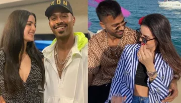 Hardik Pandya Shares A Super Cute Picture With Natasa Stankovic And Their Pooches