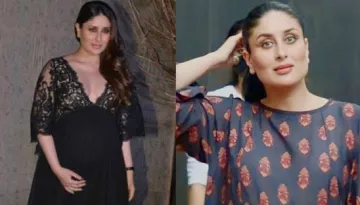 Kareena Kapoor Khan Slays In Black As She Flaunts Her Baby Bump In An Ankle-Length Dress