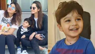 Sania Mirza's Son, Izhaan Mirza Malik Looks Adorable As He Poses With 'Khaala', Anam Mirza
