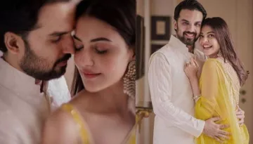 Kajal Aggarwal's Unseen 'About To Kiss' Photo With Hubby, Gautam Kitchlu From Their Engagement