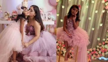 Mahhi Vij And Jay Bhanushali Celebrate Their Elder Daughter, Khushi's 6th Birthday In Goa [Video]