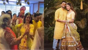 Gauahar Khan's Mother Got Emotional On Her 'Chiksa Rasam', The Family Danced Off At 'Dhol' [VIDEOS]