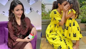 Inaaya Naumi Kemmu Twins With Her Mommy, Soha Ali Khan In Matching Nightsuit
