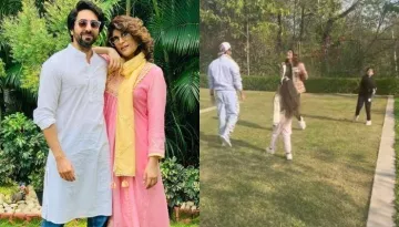Ayushmann Khurrana And Tahira Kashyap Enjoy A Fun Outing With Kids, Play Cricket And Other Games