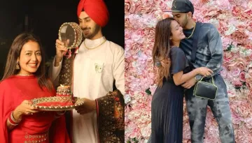 Neha Kakkar Twins With Rohanpreet Singh In Green For A Shaadi Special Episode On Indian Idol 12