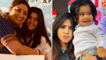 Smriti Irani Pens A Cute Note For BFF, Ekta Kapoor's Son, Ravie Kapoor's 1st Birthday