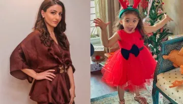 Inaaya Naumi Kemmu Is Busy Making Her Self-Portrait, Mommy, Soha Ali Khan Records The Cute Moment