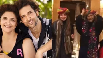 Hrithik Roshan's Mother, Pinkie Roshan Dancing To Her Son's Song 'Ghungroo' Is Winning Hearts