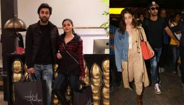 Ranbir Kapoor Turns Into A Protective Boyfriend, As His Ladylove, Alia Bhatt Was Crowded By The Paps