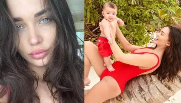 Amy Jackson Shares A Funny Take On Motherhood In Her Latest Holiday Picture With Son, Andreas