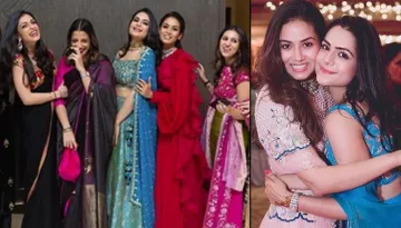 Mira Rajput Kapoor Stuns As A Bridesmaid In A Fuschia Ruffled Jumpsuit At Her 'Veere Di Wedding'