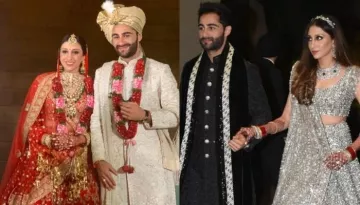 Armaan Jain's Wife, Anissa Looks Like A Princess On Her Wedding Reception, Flaunts Her Red Chooda
