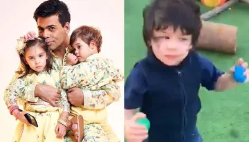 Taimur Ali Khan Dances At Karan Johar's Twins, Yash And Roohi's Third Birthday Bash, Video Inside