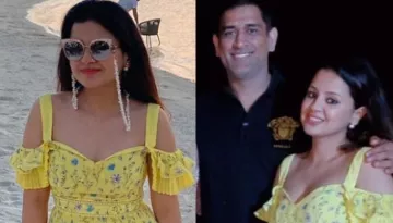 Sakshi Dhoni Shares Hubby, Mahendra Singh Dhoni's 'Sweetie On Duty' Picture From Maldives