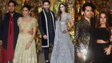 Akash-Shloka, Shah Rukh-Gauri, Malaika-Arjun And Many More Sizzle At Armaan Jain's Wedding Reception