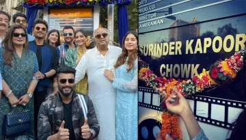 Sonam, Arjun, Janhvi And Other Kapoors Come Together To Unveil A Chowk Named After Surinder Kapoor