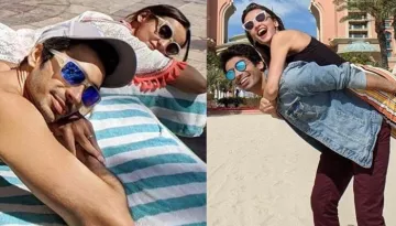 Mohit Sehgal Shares A Liplock Picture With Wife, Sanaya Irani From Their Dubai Vacation