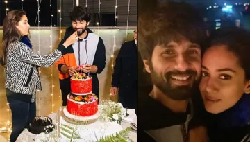 Shahid Kapoor Celebrates His 39th Birthday With Mira Rajput Kapoor And Pankaj Kapur In Chandigarh