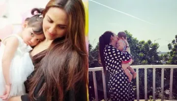 Esha Deol Spending Time With Her Mini-Me, Radhya And Miraya Takhani Portrays Life Of A Working Mom