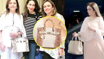Nita Ambani's Rare Hermes Birkin Handbag Is Laced With 18k White Gold And Diamond Hardware