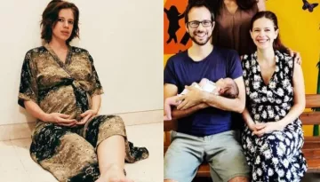 Kalki Koechlin Shares An Adorable Picture Of Her Little Angel, Sappho Curled Up In Her Daddy's Arms